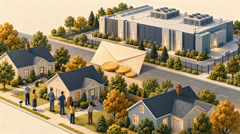 Would You Accept $10,000 for a Data Center Next Door?